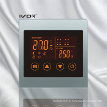 Thermomètre chauffant chauffant au sol Cadre acrylique tactile (SK-HV100L8-L / M)